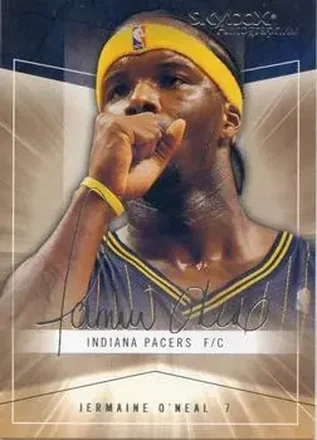 2004-05 SkyBox Autographics #24 - Jermaine O'Neal - Indiana Pacers
