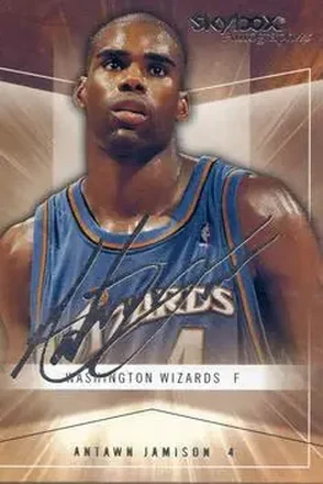 2004-05 SkyBox Autographics #12 - Antawn Jamison - Washington Wizards