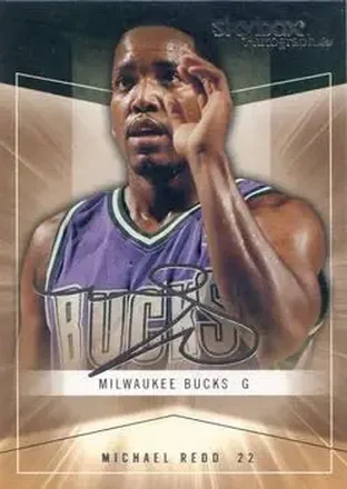 2004-05 SkyBox Autographics #14 - Michael Redd - Milwaukee Bucks