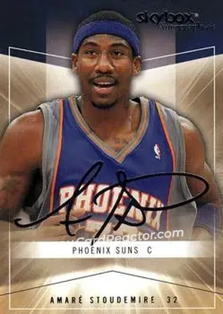2004-05 SkyBox Autographics #33 - Amar'e Stoudemire - Phoenix Suns
