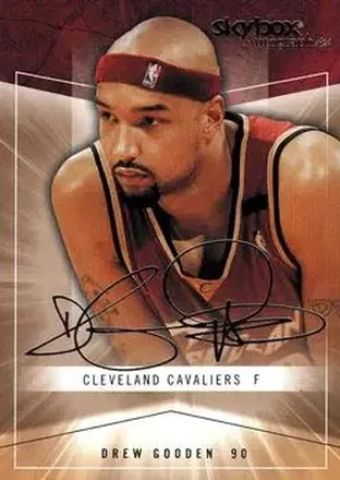 2004-05 SkyBox Autographics #38 - Drew Gooden - Cleveland Cavaliers