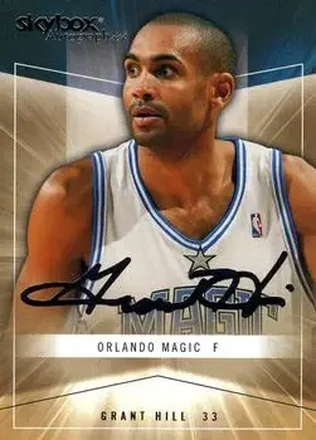 2004-05 SkyBox Autographics #40 - Grant Hill - Orlando Magic