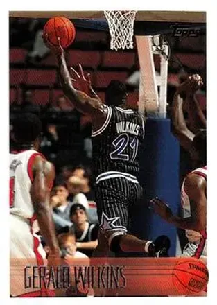 1996-97 Topps #118 - Gerald Wilkins - Orlando Magic