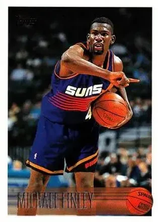 1996-97 Topps #101 - Michael Finley - Phoenix Suns