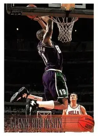 1996-97 Topps #122 - Glenn Robinson - Milwaukee Bucks