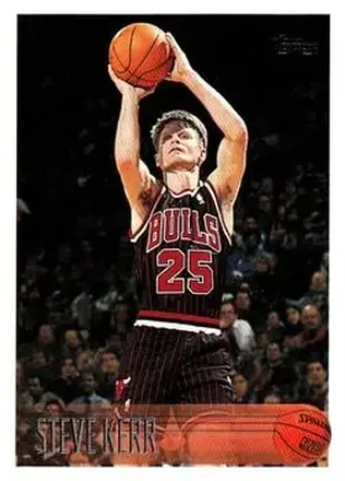 1996-97 Topps #126 - Steve Kerr - Chicago Bulls