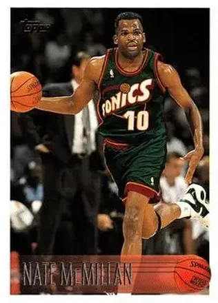 1996-97 Topps #127 - Nate McMillan - Seattle SuperSonics