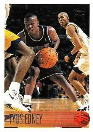 1996-97 Topps #134 - Tyus Edney - Sacramento Kings