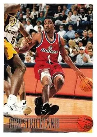 1996-97 Topps #141 - Rod Strickland - Washington Bullets