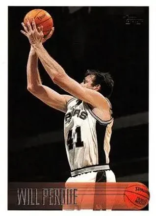 1996-97 Topps #143 - Will Perdue - San Antonio Spurs