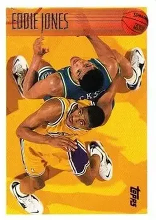 1996-97 Topps #151 - Eddie Jones - Los Angeles Lakers