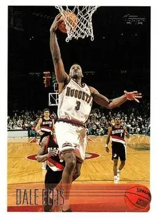 1996-97 Topps #153 - Dale Ellis - Denver Nuggets