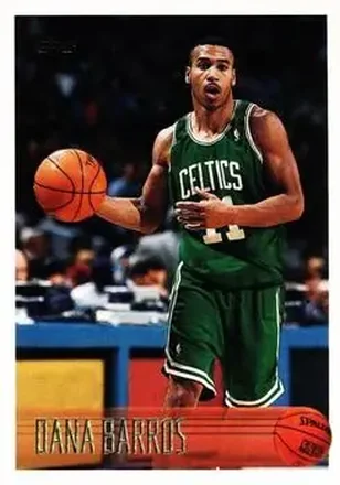1996-97 Topps #159 - Dana Barros - Boston Celtics