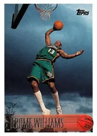 1996-97 Topps #162 - Jerome Williams - Detroit Pistons