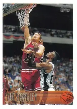 1996-97 Topps #164 - Luc Longley - Chicago Bulls