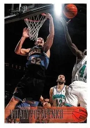 1996-97 Topps #172 - Vitaly Potapenko - Cleveland Cavaliers