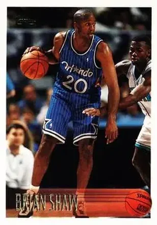 1996-97 Topps #204 - Brian Shaw - Orlando Magic