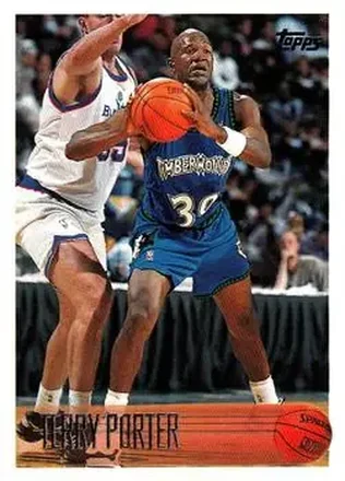 1996-97 Topps #207 - Terry Porter - Minnesota Timberwolves