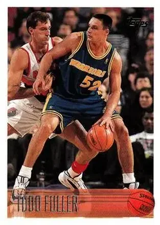 1996-97 Topps #208 - Todd Fuller - Golden State Warriors
