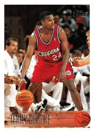 1996-97 Topps #211 - Terry Dehere - Los Angeles Clippers
