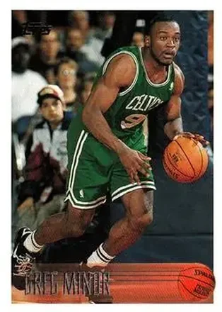 1996-97 Topps #215 - Greg Minor - Boston Celtics