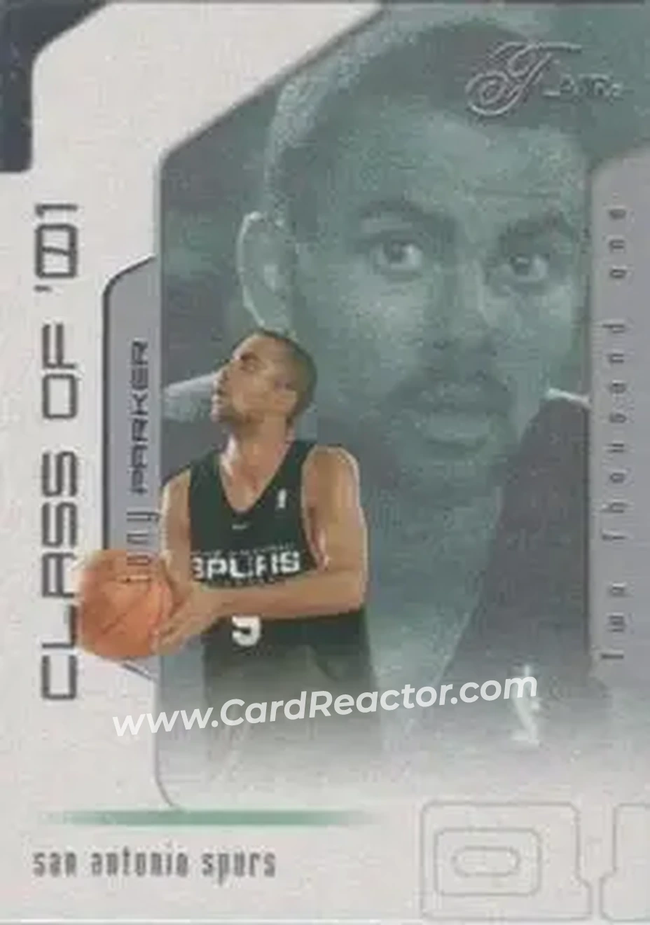 2001-02 Flair #105 - Tony Parker - San Antonio Spurs