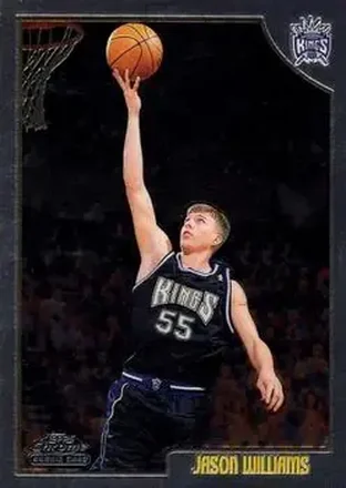 1998-99 Topps Chrome #153 - Jason Williams - Sacramento Kings