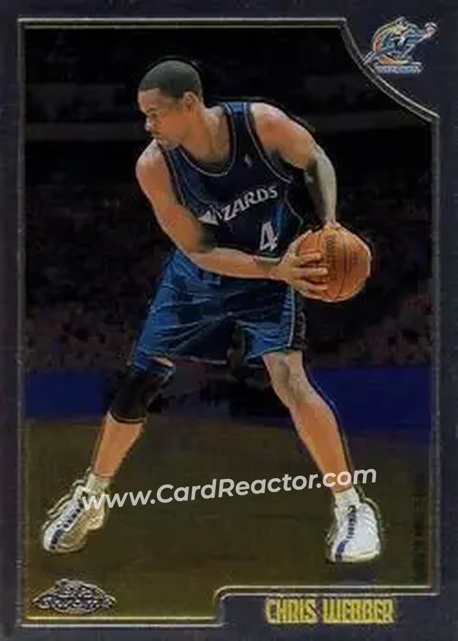 1998-99 Topps Chrome #180 - Chris Webber - Washington Wizards