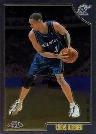 1998-99 Topps Chrome #180 - Chris Webber - Washington Wizards