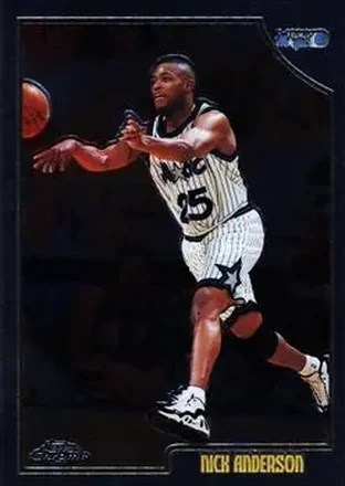 1998-99 Topps Chrome #209 - Nick Anderson - Orlando Magic
