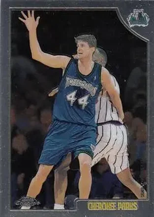 1998-99 Topps Chrome #211 - Cherokee Parks - Minnesota Timberwolves