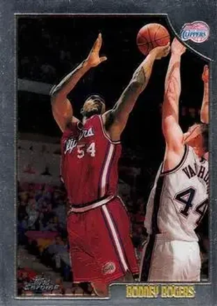 1998-99 Topps Chrome #216 - Rodney Rogers - Los Angeles Clippers