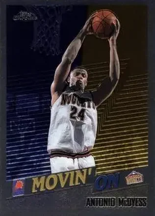 1998-99 Topps Chrome #222 - Antonio McDyess - Denver Nuggets