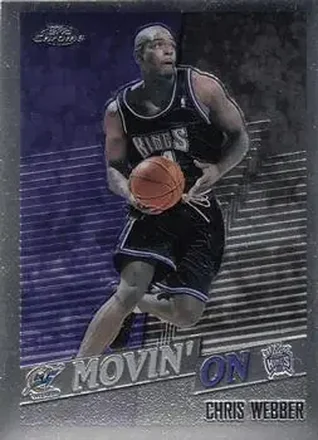 1998-99 Topps Chrome #225 - Chris Webber - Sacramento Kings