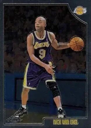 1998-99 Topps Chrome #186 - Nick Van Exel - Los Angeles Lakers