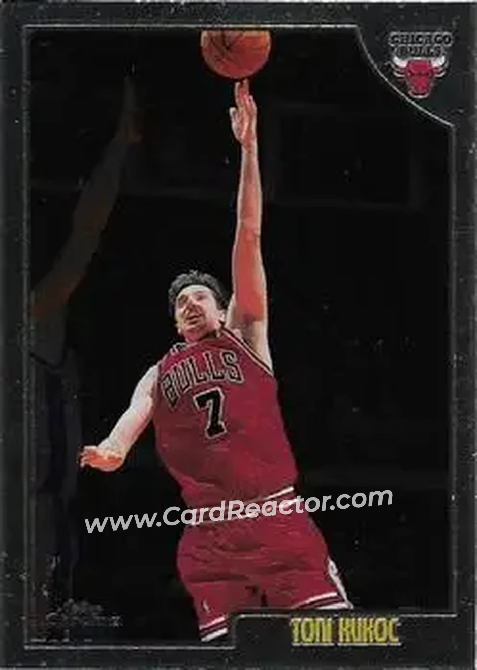1998-99 Topps Chrome #191 - Toni Kukoc - Chicago Bulls