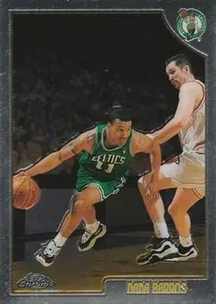 1998-99 Topps Chrome #204 - Dana Barros - Boston Celtics