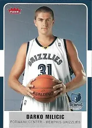 2007-08 Fleer #102 - Darko Miličić - Memphis Grizzlies