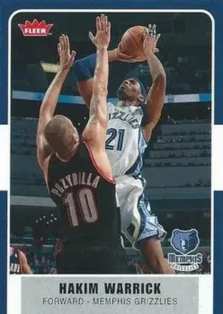 2007-08 Fleer #104 - Hakim Warrick - Memphis Grizzlies