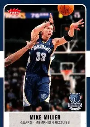 2007-08 Fleer #105 - Mike Miller - Memphis Grizzlies