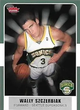 2007-08 Fleer #107 - Wally Szczerbiak - Seattle SuperSonics