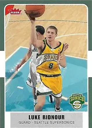 2007-08 Fleer #109 - Luke Ridnour - Seattle SuperSonics