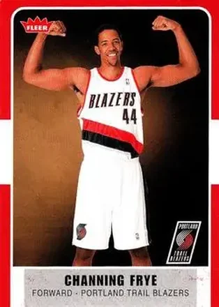 2007-08 Fleer #113 - Channing Frye - Portland Trail Blazers