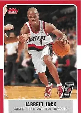 2007-08 Fleer #114 - Jarrett Jack - Portland Trail Blazers