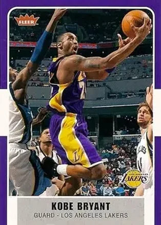 2007-08 Fleer #153 - Kobe Bryant - Los Angeles Lakers