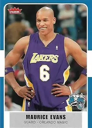 2007-08 Fleer #158 - Maurice Evans - Orlando Magic