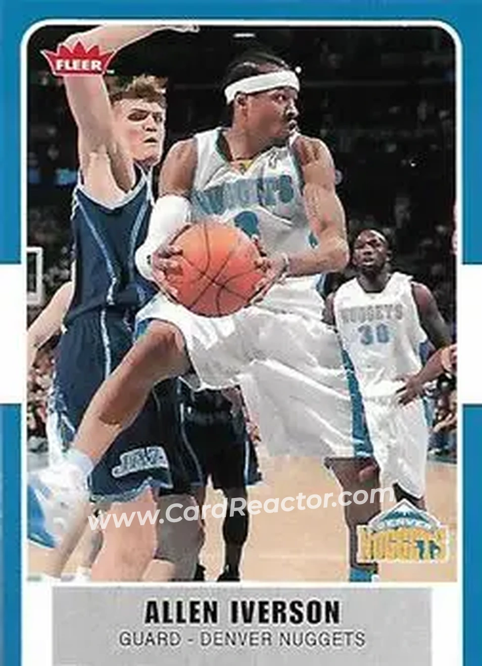 2007-08 Fleer #161 - Allen Iverson - Denver Nuggets