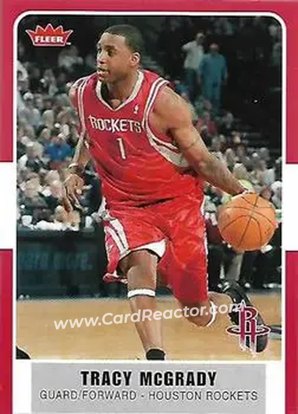 2007-08 Fleer #168 - Tracy McGrady - Houston Rockets