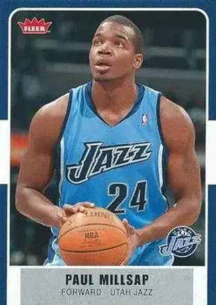 2007-08 Fleer #176 - Paul Millsap - Utah Jazz