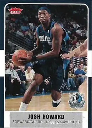 2007-08 Fleer #197 - Josh Howard - Dallas Mavericks